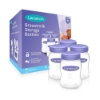 LANSINOH BREASTMILK STORAGE BOTTLES 4'S