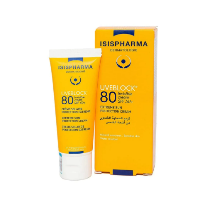 Picture of ISIS PHARMA UVEBLOCK SPF80 INVISBILE CREAM 40ML