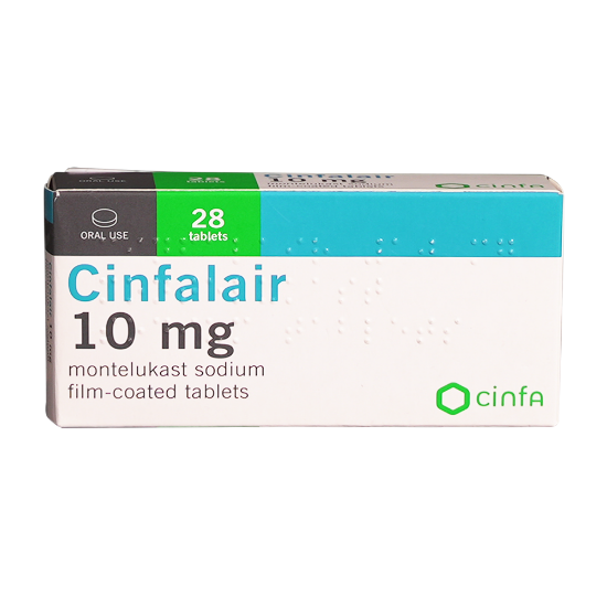 CINFALAIR 10 MG 28 TAB	
