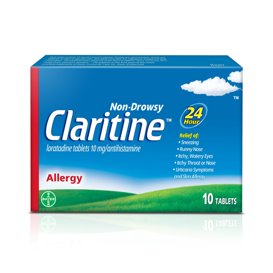 CLARITINE 10 MG 10 TAB	