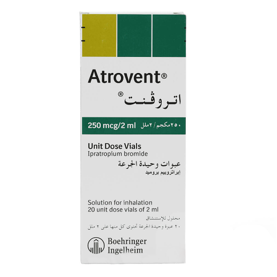 Atrovent Inhalation Solution 250 Mcg 2Ml | 20 Vials	