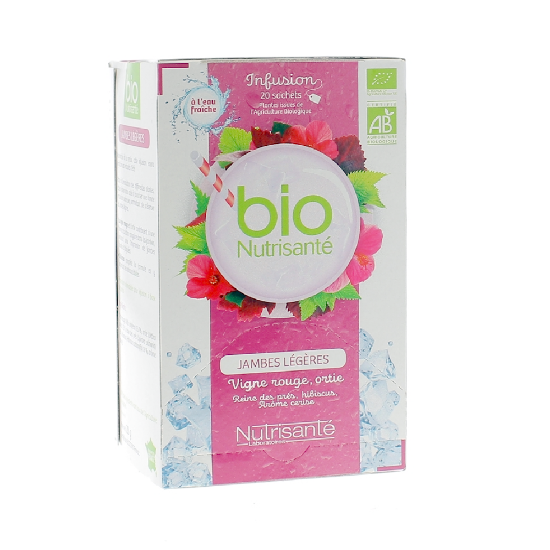 Picture of Organic Cold Infusion Light Legs 20 Sachets