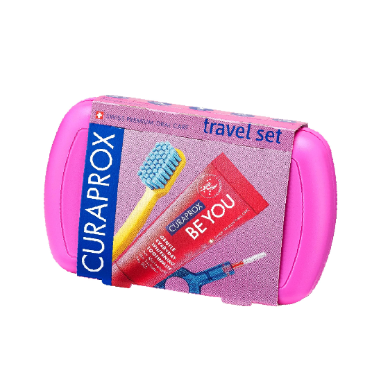 Picture of CURAPROX TRAVEL SET ( PINK )