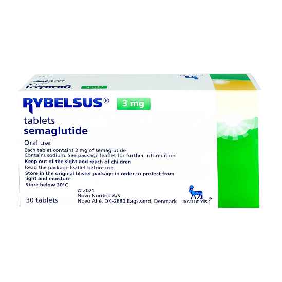 Picture of Rybelsus 3 mg Tablets (30 Tablets)