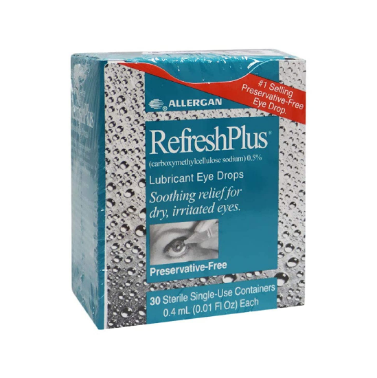 REFRESH PLUS LUBRICANT EYE DROPS	