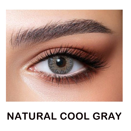 صورة BELLA Color Contact Lenses NATURAL COOL GRAY