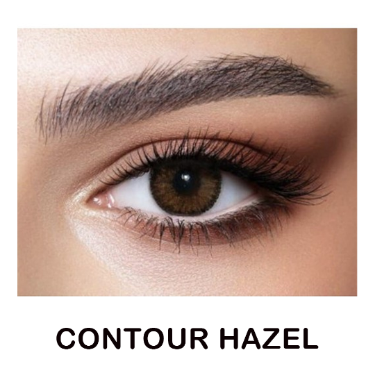 صورة BELLA Color Contact Lenses CONTOUR HAZEL