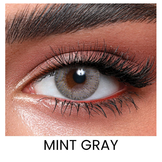 صورة BELLA Color Contact Lenses ELITE Mint Gray