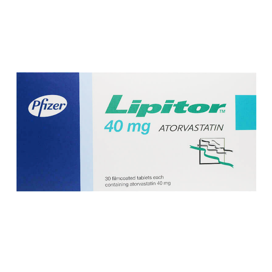 Picture of Lipitor 40 mg - 30 Tablets