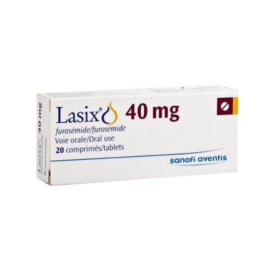 Picture of Lasix 40 mg Tablets (20 Tablets)