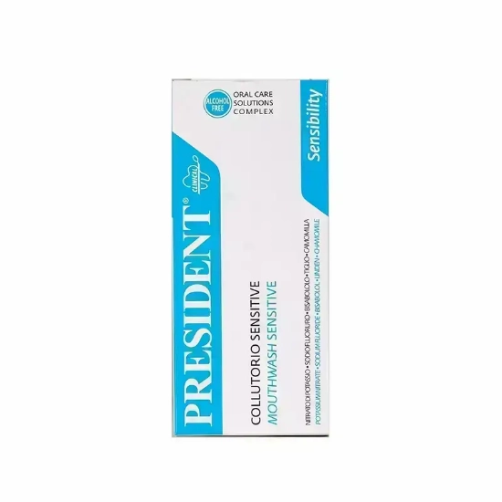 President Sensitive Mouthwash 200ml 