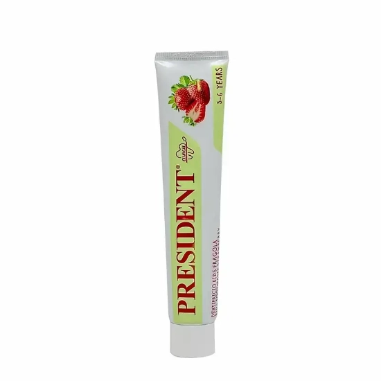 President Kids 3-6 Strawberry Toothpaste 50ml 