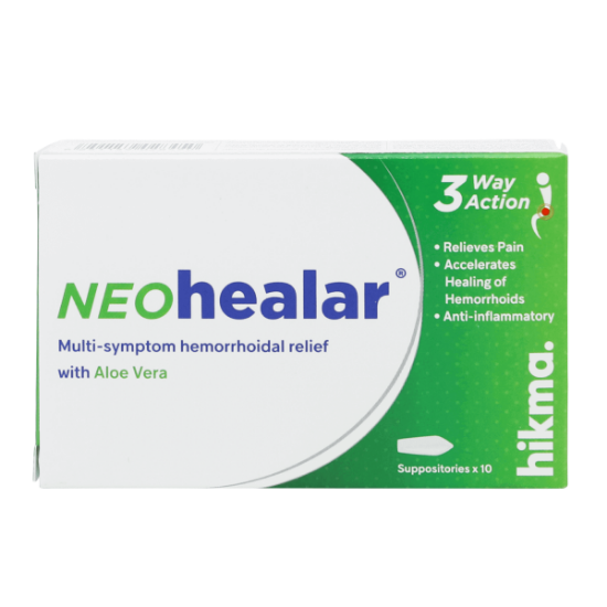 Picture of NEO HEALAR SUPPOSITORIES 10'S