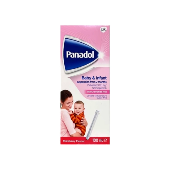 Picture of PANADOL BABY & INFANTS SUSPENSION 100ML