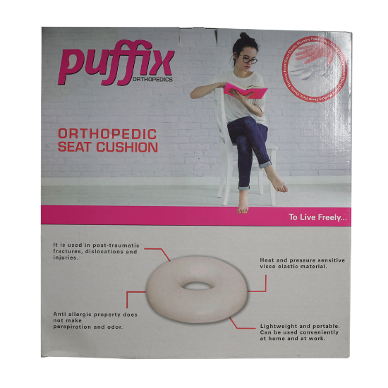 PUFFIX ORTHOPEDIC VISCO DONUT PILLOW (QATTAN)