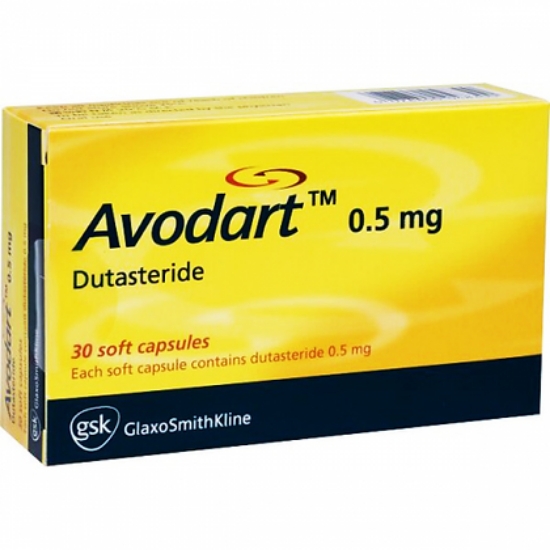 AVODART 0.5 MG - 30 Capsules 