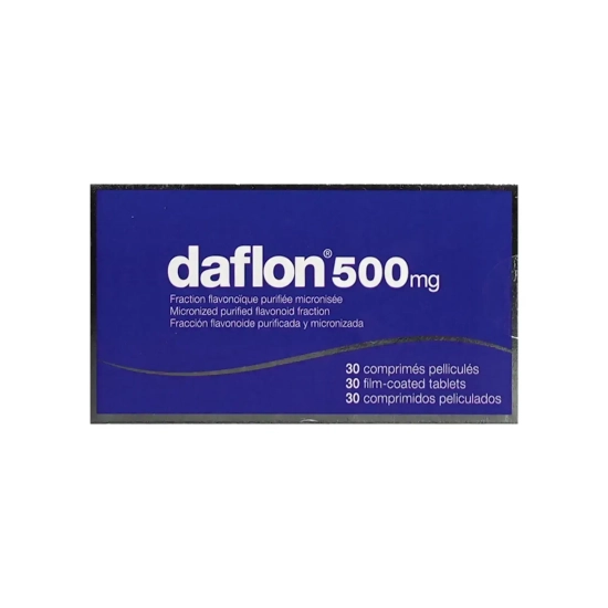 Picture of  Daflon 500 mg - 30 Tablets