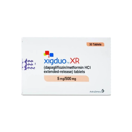 صورة XIGDUO XR 5mg/500mg 30 قرص