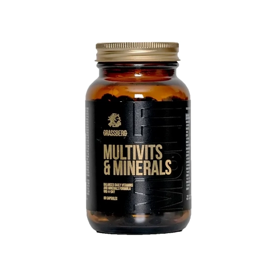 Picture of GRASSBERG Multivits & Minerals – 60 Capsules