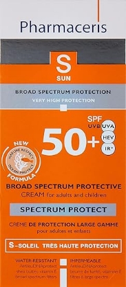 PHARMACERIS Broad Spectrum Sun Protection SPF-50 Cream