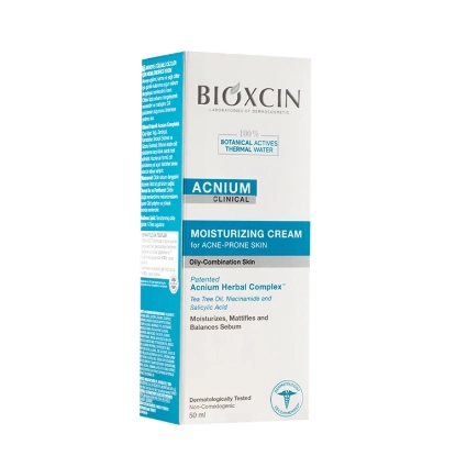 BIOXCIN ACNIUM MOISTURIZING CREAM 50 ML