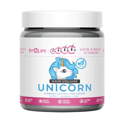 FIT4LIFE UNICORN HAIR VOLUME 60 GUMMIES