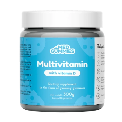 FIT4LIFE MED GUMMIES Multivitamin With Vit D 60'S