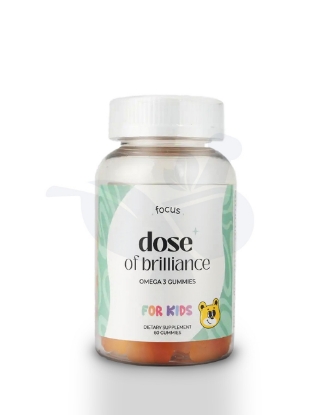 DOSE OF BRILLIANCE OMEGA 3 GUMMIES FOR KIDS 60'S